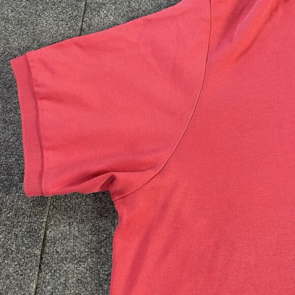 Polo Ralph Lauren Shirt Mens 4XB Red Short Sleeve Red Pony Big Tall Preppy - Picture 5 of 16